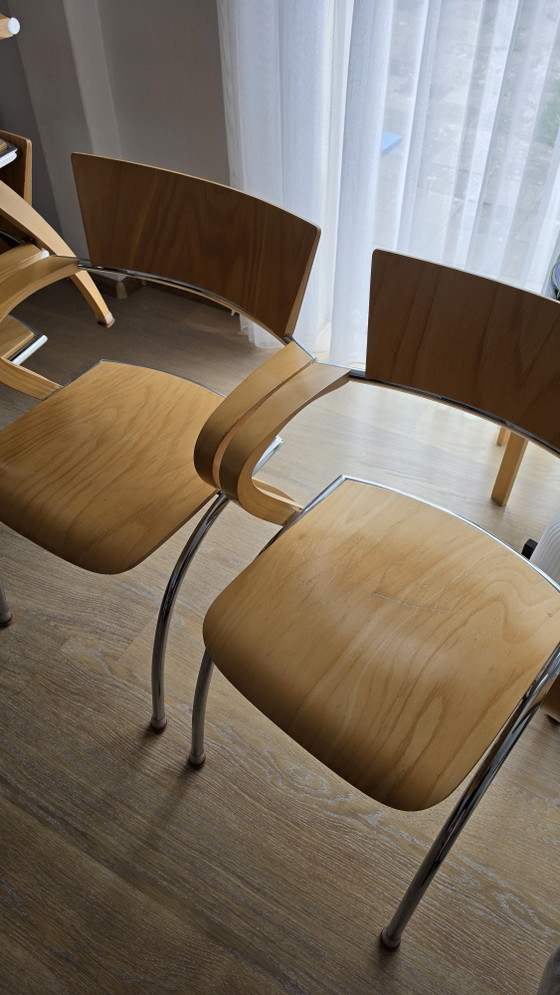 4x – Komplot Design, Sillas de comedor, Chrome, Metal (photo 7 of 12)