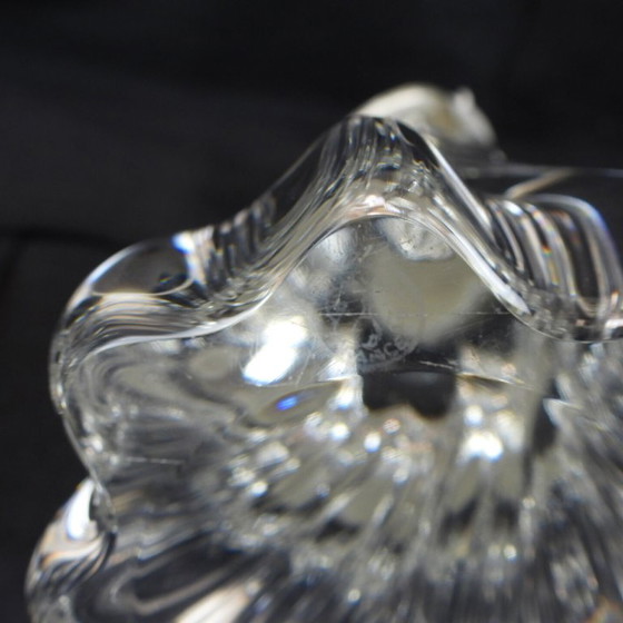 Lámpara de mesa de cristal retorcido de Baccarat, Francia, década de 1960. – Lámparas de mesa, Crystal (photo 6 of 6)