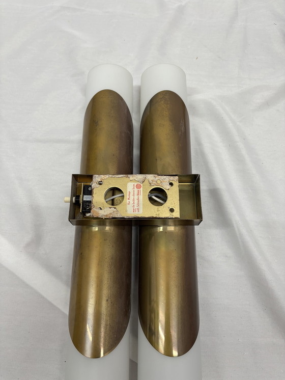 Image 1 of Vintage space age wall lamps Rolf Krüger, Paul Neuhaus Leuchten