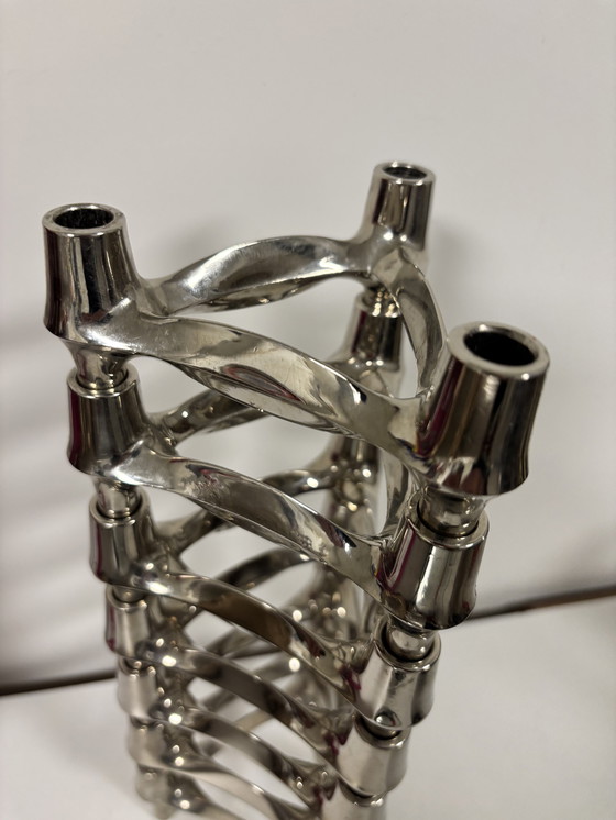 Image 1 of 7 originele Stoff Nagel kandelaars 