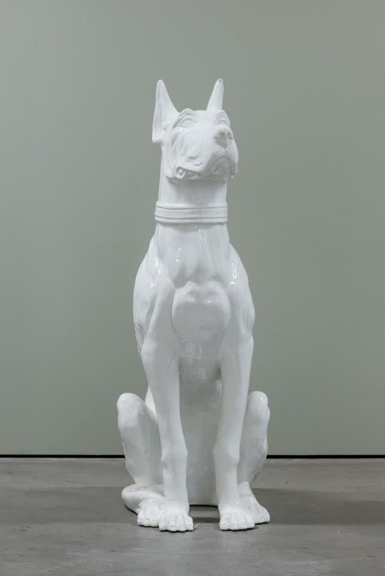 Image 1 of Life-size Great Dane ceramic