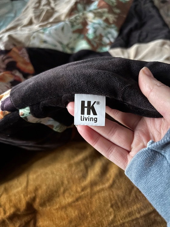 Image 1 of HK living X Marie Olsson Coperta Patchwork Plaid