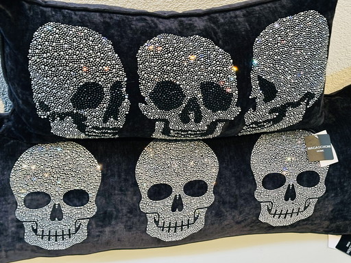 Magaschoni Home Philipp Plein coussins de dossier 2 pcs set