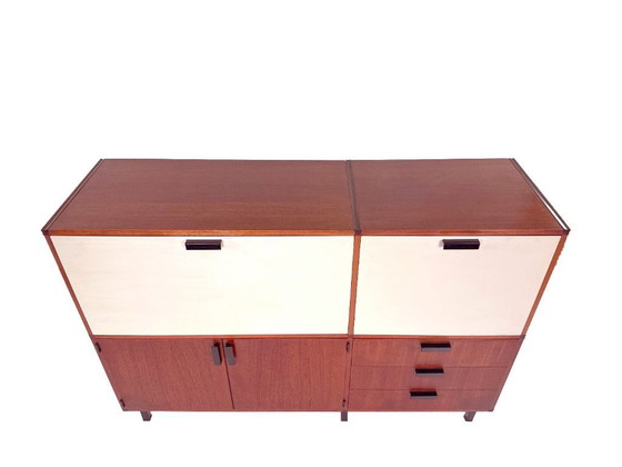 Image 1 of Mobiletto vintage su misura di Cees Braakman per Pastoe in teak – Design anni '60