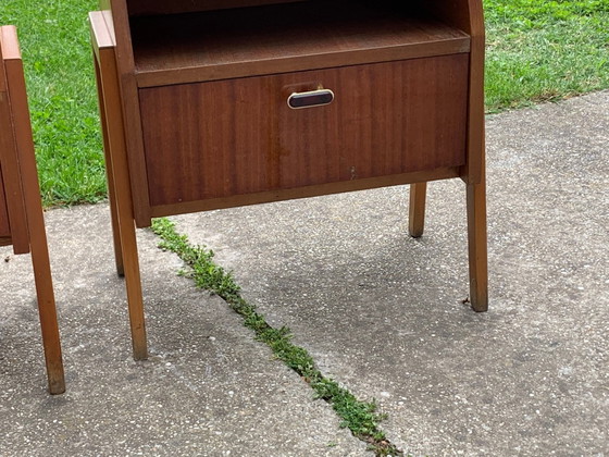 Mid-Century Nightstand by Varia, 1950s, Set of 2 – Mid Century Modern (photo 7 of 7)
