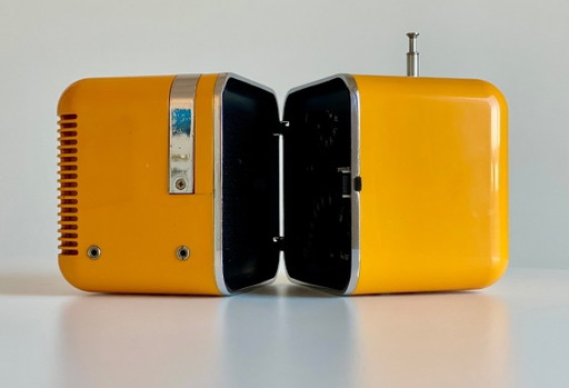 Brionvega TS 502 "radio-cubo” 1967 original vintage design Zanuso-Sapper Italy