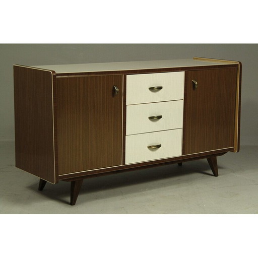 Vintage wood and formica sideboard, Germany 1960