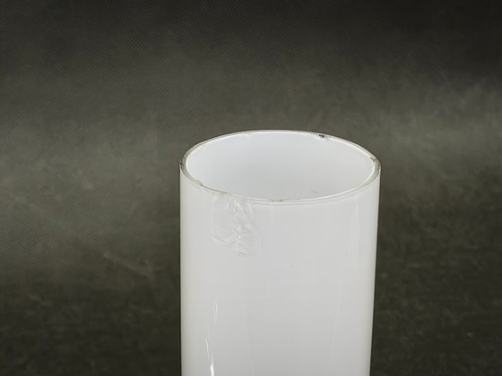 Image 1 of Bauhaus-Wandleuchte aus Chrom und Opalglas aus den 1930er Jahren, Tschechoslowakei