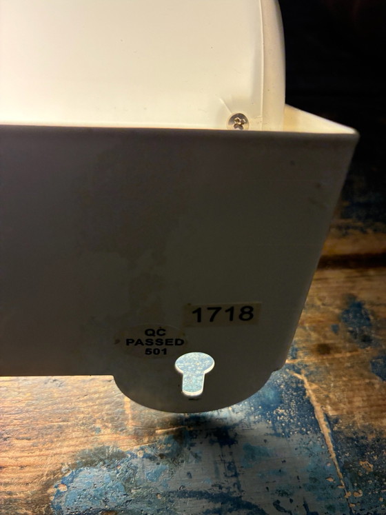 Vintage IKEA Lod (V413) Wall/Table Lamp, 80s Design, White, Wall lights, Metal (photo 11 of 13)