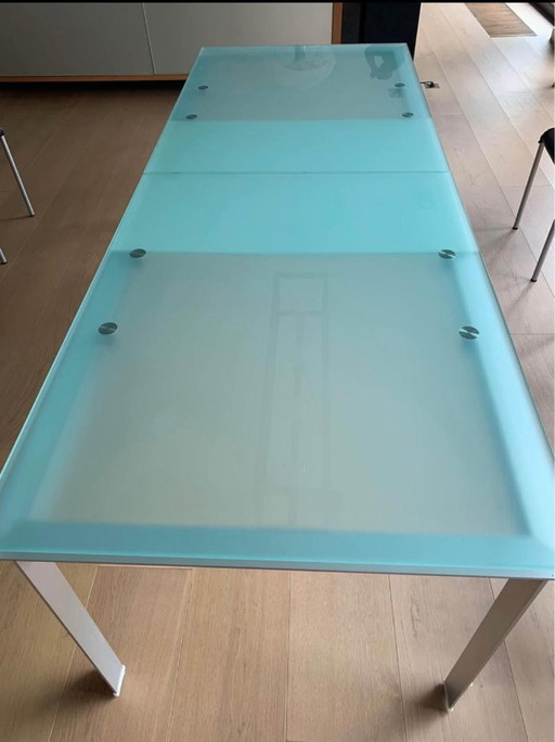 B&B Italia - Paolo Piva dining table with 6 chairs