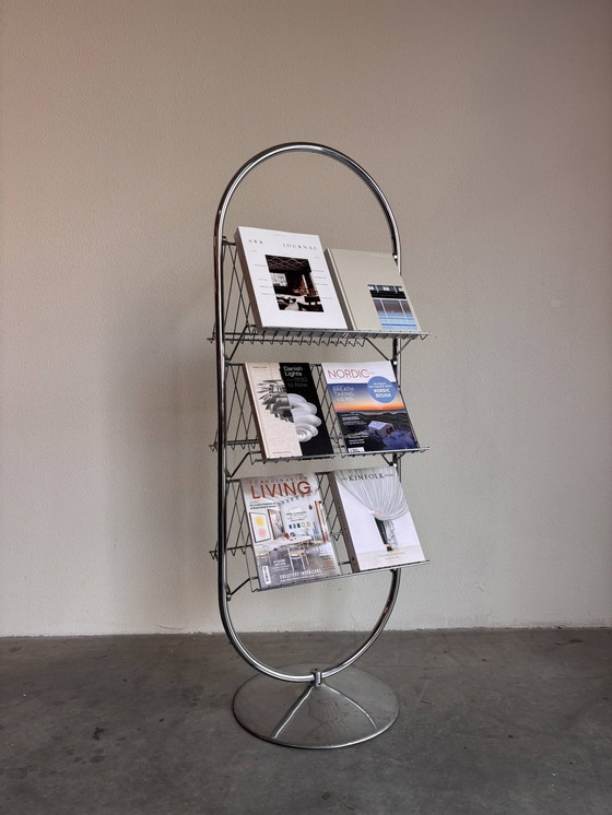 Image 1 of Vintage Magazine Rack Verner Panton