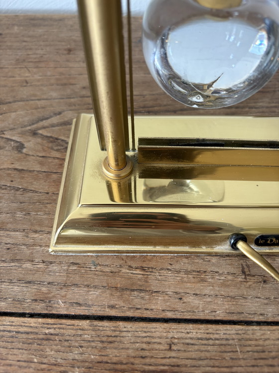 Image 1 of Lampada Le Dauphin Francia “la pomme” - Hollywood Regency