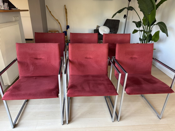 Image 1 of Design Arco Frame XL eettafel stoelen 6 stuks