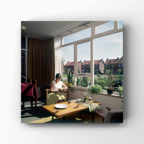 Image 1 of 1x Mid-Century Reading Culture Netherlands – Fine Art Print 1963