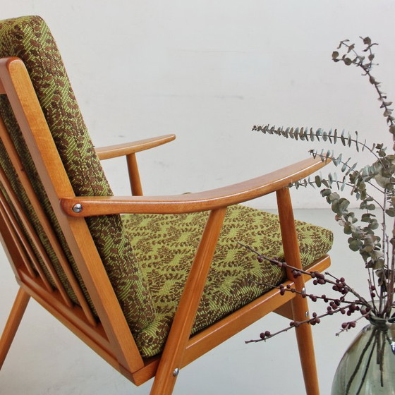 Image 1 of Een paar fauteuils uit het midden van de 20e eeuw, Tsjechoslowaakse TON-fabriek, vintage jaren 60/70.