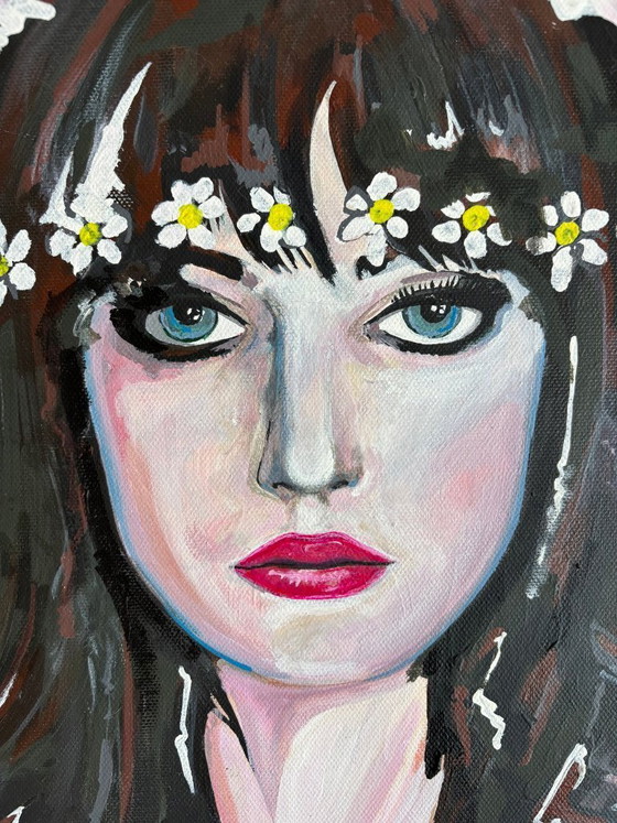 Image 1 of Maddalena FANFANI - Madame Magnolia - Artist canvas