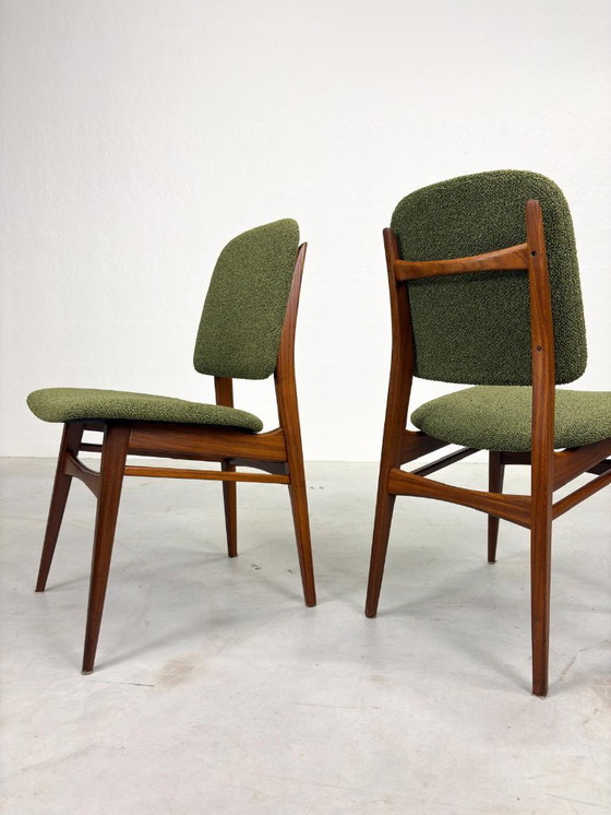 Image 1 of Set of 'Milan' dining chairs by Louis van Teeffelen for Wébé