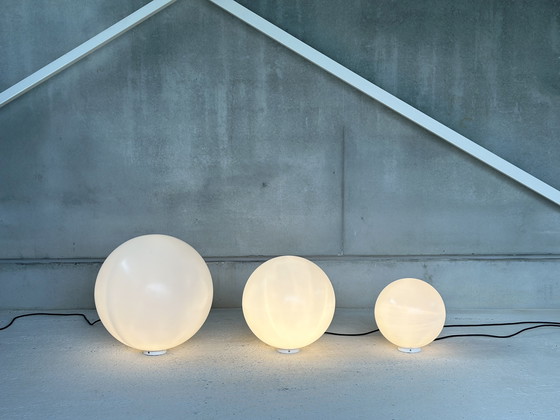Image 1 of Set of three "Globo" floor lamps, by "Slide" Italy
