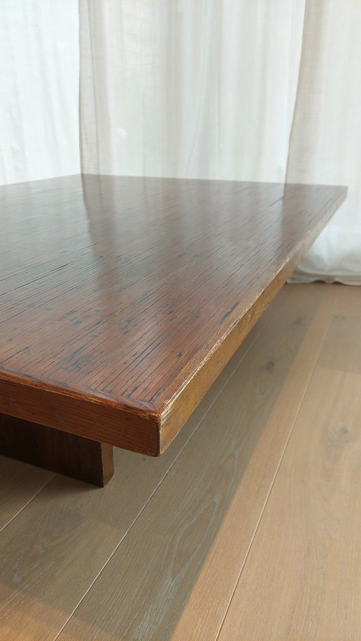 Bamboo coffee table
