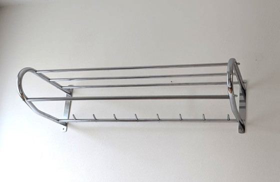Garderobenständer in Gispen, Bauhaus-Stil, Chrom – Kleiderständer, Chrome (photo 10 of 11)