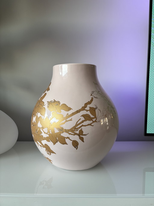 Hella Jongerius Vaas Roze Goud