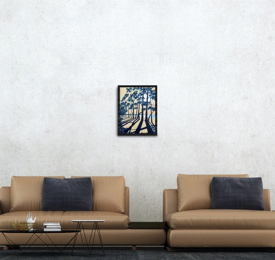 Image 1 of Acryl auf bespanntem Karton.   Format 40x30cm.