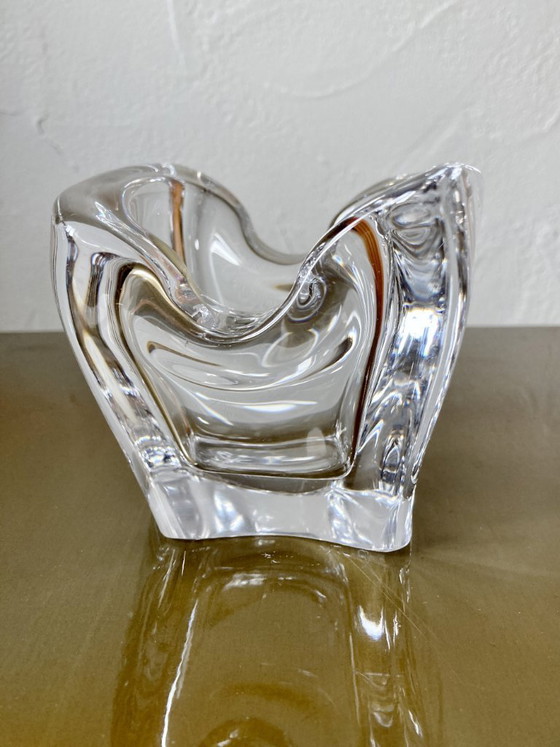 Image 1 of Posacenere in cristallo di Bayel (Francia), anni '70.