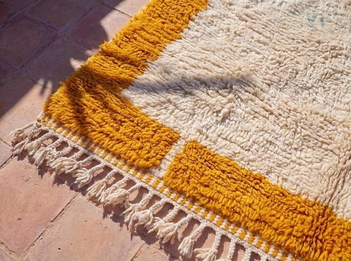 Tapis en laine pure fait main traditionnelle taille 200x300 cm