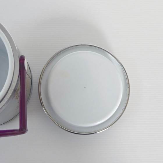 Image 1 of Vintage Peter Max Groovy Psychedelic Pop Ice Bucket uit de jaren 70