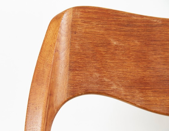 Image 1 of Niels O. Møller eetkamerstoelen nr. 71 voor J. L. Møller, set van 3