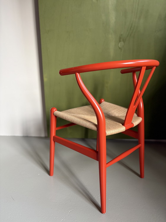 Image 1 of Carl Hansen CH24 Wishbone chair orange
