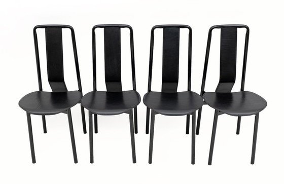 Image 1 of Irma Design Chairs by Achille Castiglioni for Zanotta, 1970s, Set of four