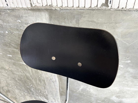 Image 1 of (22) Chaises de bar / tabourets de bar Wilde + Spieth SB 68 – à l'unité ou en lot