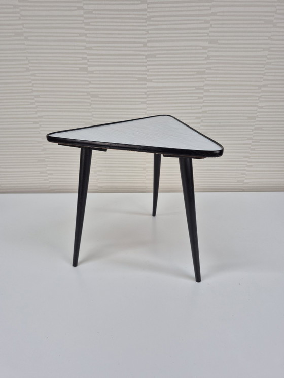 Porta piante vintage, triangolare, anni '60, '70. – Legno (photo 4 of 8)