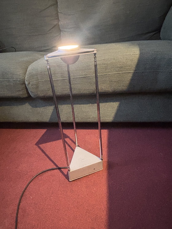 Image 1 of Kandido ceiling lamp - F. A. Porsche for Lucitalia - silver gray - rare