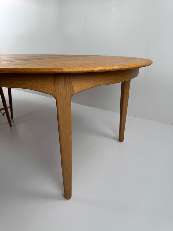 Image 1 of Henning Kjaernulf for Sorø Stolefabrik – Model 62 Extendable Oak Dining Table