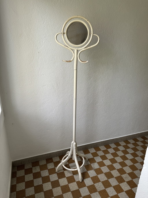 Papagei Psyche Holz Gebogen Art Deco