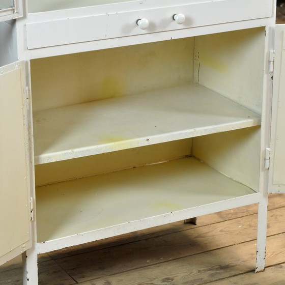 Image 1 of Iron medical cabinet, 1950s