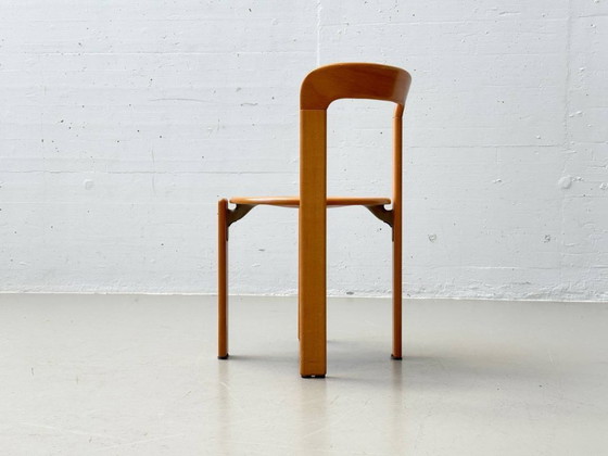 Image 1 of Set aus 4 Rey Stühle (Modell 3300) von Bruno Rey für Dietiker, 1980er Jahre