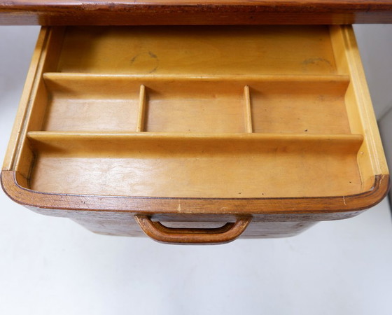 Image 1 of Schreibtisch, entworfen von Gunnar Ericsson für Facit AB Buromöbel Zürich - 1950er Jahre