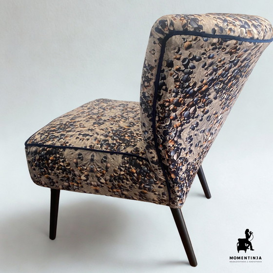 Image 1 of Chaise cocktail « Plage » avec image de plage de coquillages !