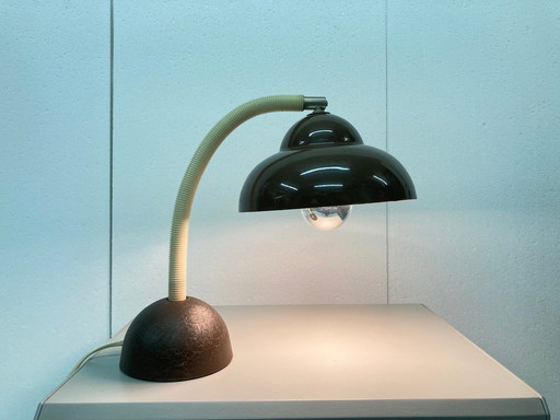 Temde Type 21 table lamp in brown 70s design