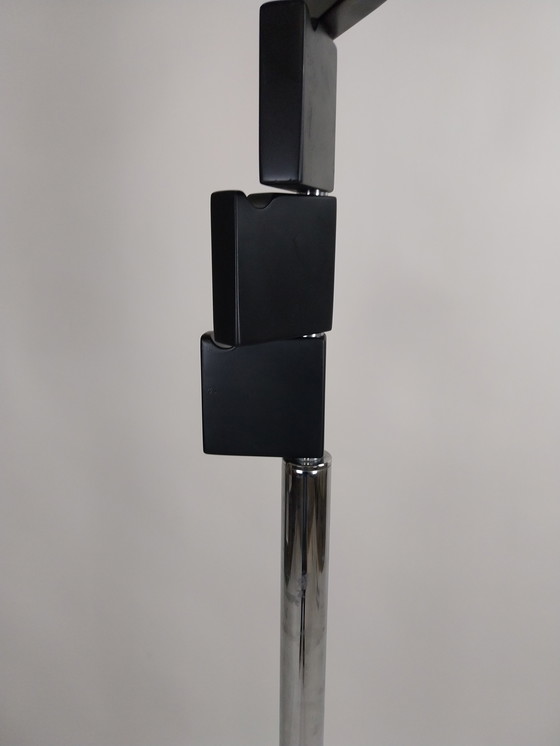 Image 1 of 1 x 1960's coat rack made in Italy chrome and wood