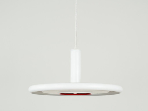 Danish Vintage Pendant Lamp Optima By Hans Due, Fog Og Morup, 1973 – Fog & Mørup, hanglampen, Aluminium