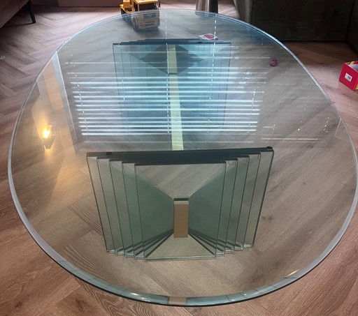 Salontafel – Glass, Metal
