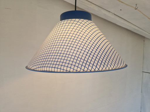 Vintage Hanglamp Met Ruitpatroon