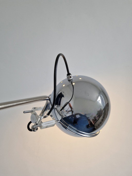 Applique murale vintage Gepo, design chromé