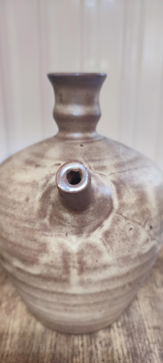 Image 1 of Vallauris Varnished Earthenware Jug