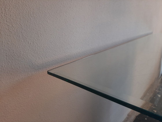 Artedi Dining Table, Nero Marquina Marble & Bevelled Glass (1970s-1980s), Black (photo 10 of 15)