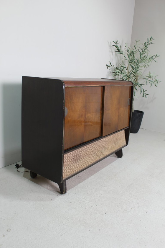 Image 1 of Meuble radio vintage, meuble audio, meuble musical